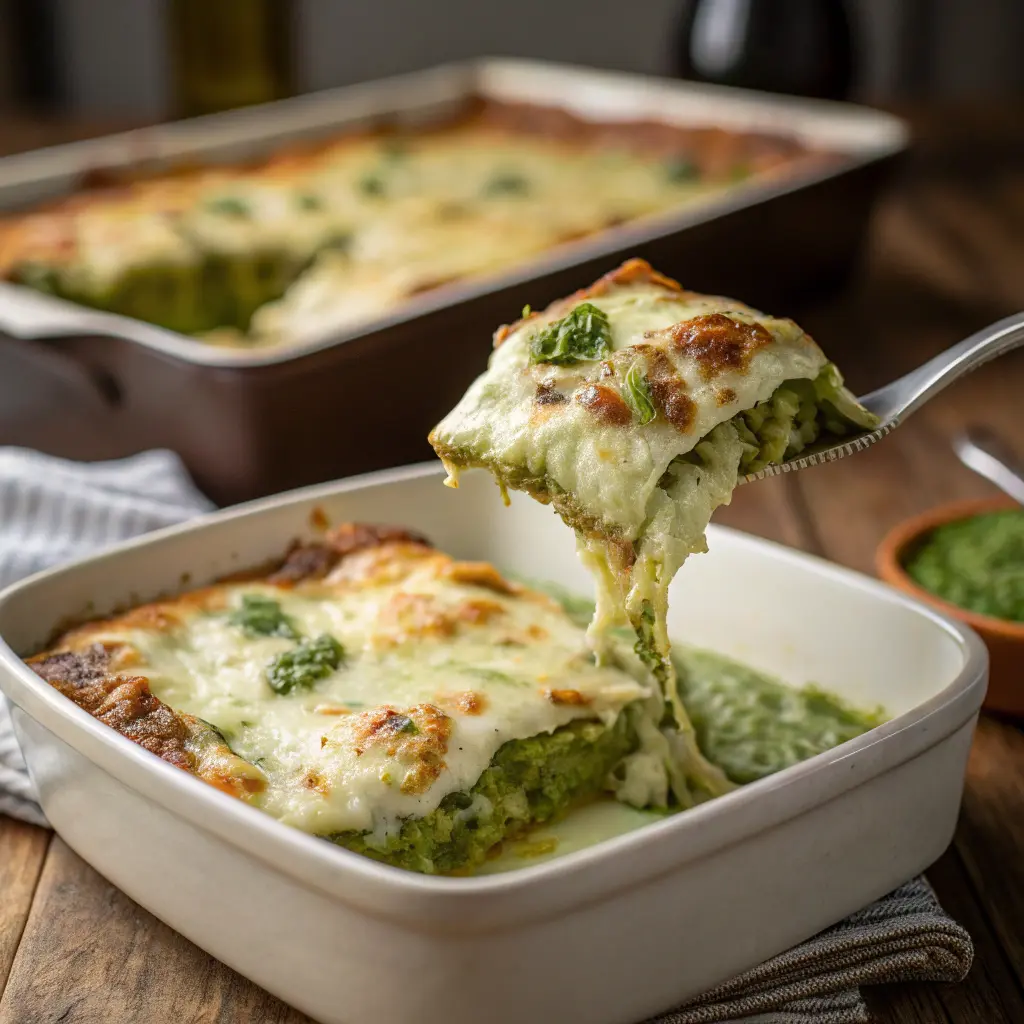 Consigli per preparare lLasagne al pesto veloci morbide e filanti, con strati perfetti di pasta e formaggio.