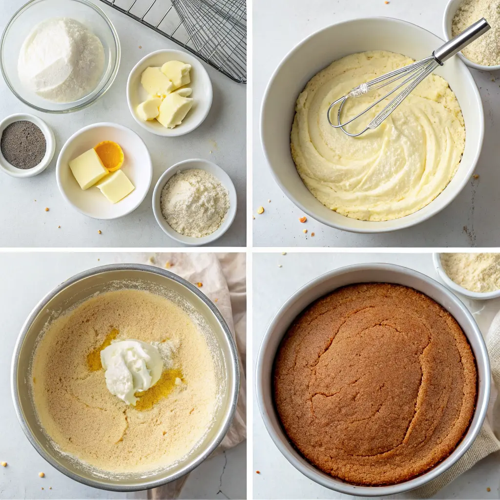 Passaggi per preparare una torta senza latte e burro fatti in casa